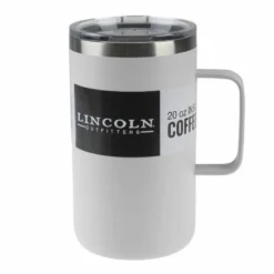 Lincoln Outfitters 20 Oz. Coffee Mug White 87-961-0204 - Water Bottles & Hydration