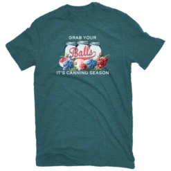 Lincoln Outfitters Ladies Short Sleeve T-shirt Brittany Blue Dark Heather - LO-L362 - Long Sleeve Shirts Women's