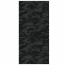 Lincoln Outfitters Men's Black Camo Printed Neck Gaiter - LOGC-01 - Face Masques
