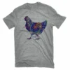 Lincoln Outfitters Ladies Paisley Chicken Short Sleeve T-Shirt - LO-L177 - T-Shirts
