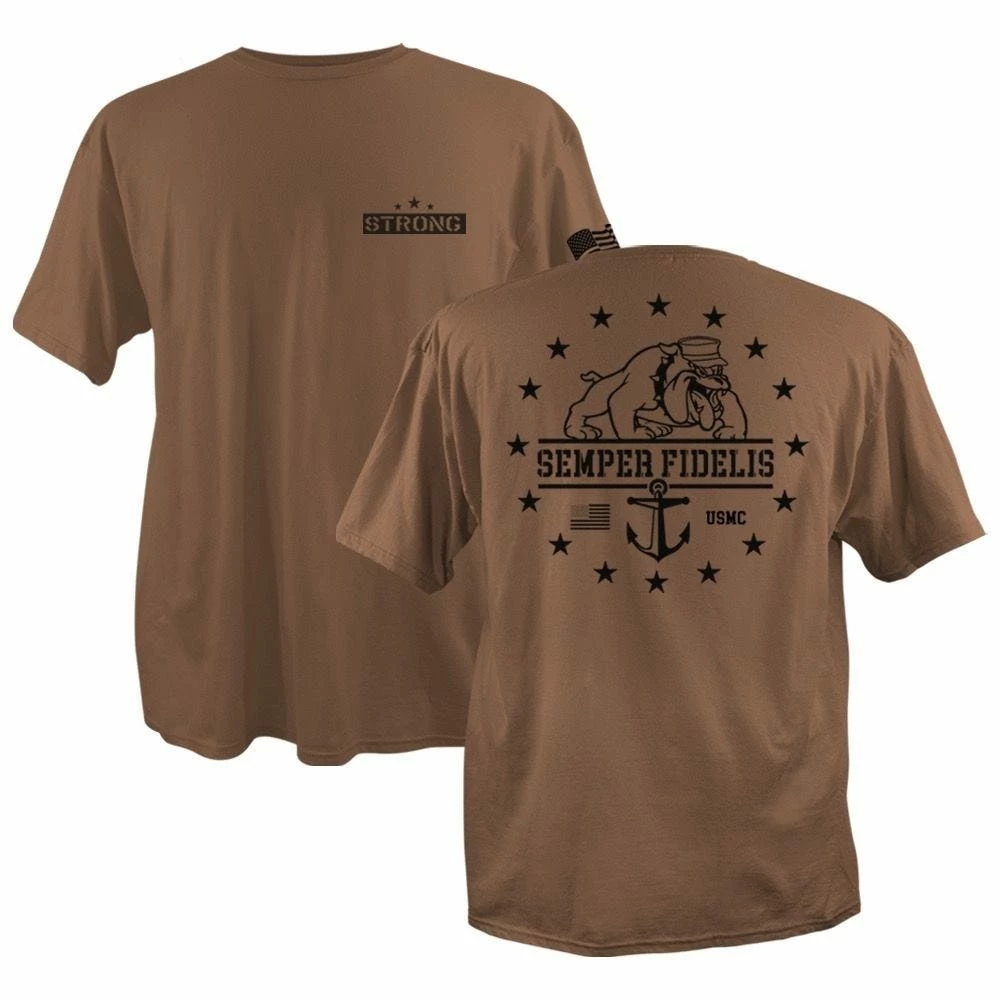 Lincoln Outfitters Men's Semper Fidelis Short Sleeve T-Shirt - SG-81 - T-Shirts 1 Lincoln Outfitters Men's Semper Fidelis Short Sleeve T-Shirt - SG-81 - T-Shirts