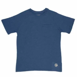 Lincoln Outfitters Men's Performance T-Shirt Dusty Blue - RK2DBL - T-Shirts