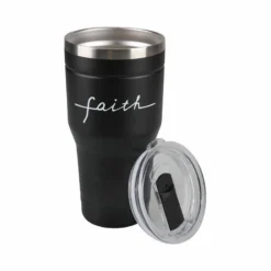 Lincoln Outfitters "Faith" 30 oz. Religious Tumbler, Black - 89-632-0204 - Tumblers -The Bold Trek Sales 395815d251dca8dfc531ea793f22df943a786670 32631055 3