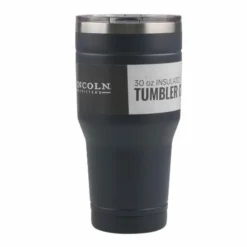 Lincoln Outfitters 30oz. Stainless Steel Gray Tumble 30LO11C - Camp Kitchen