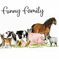 Lincoln Outfitters Funny Family Cow Printed Photoreal Velvet 50 x 60 Throw - RK-PHVEL-FUN - Blankets & Bedspreads -The Bold Trek Sales 525752d376c4add65231367e26e56a9f8e3db954 490930020 1