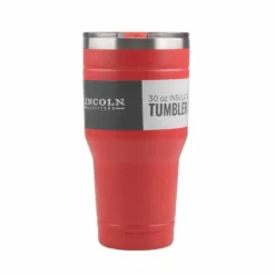 Lincoln Outfitters 30oz. Stainless Steel Coral Tumbler 30LO2345 - Camp Kitchen