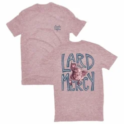 Lincoln Outfitters Ladies Lard Have Mercy Short Sleeve T-Shirt - LO-L212PKHTR - T-Shirts