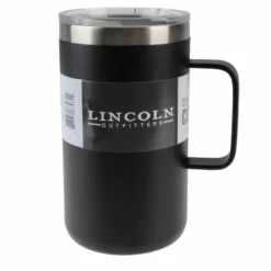 Lincoln Outfitters 20 Oz. Coffee Mug Black 87-960-0204 - Water Bottles & Hydration