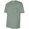 Lincoln Outfitters Men's Heavyweight Pocket T-Shirt - LOPK-01-SAGE
