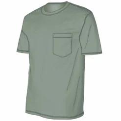 Lincoln Outfitters Men's Heavyweight Pocket T-Shirt - LOPK-01-SAGE