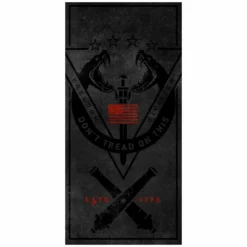 Lincoln Outfitters Men's Don't Tread On This Printed Neck Gaiter - LOG-03 - Face Masques