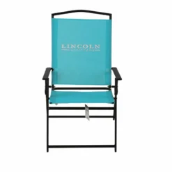 Lincoln Outfitters XL Sling Folding Chair, Aqua - 89-270-0204 - Camp Furniture -The Bold Trek Sales 6cfeaee635be9d4211c737189497bfba95f17b2f 32512020 3