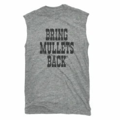 Lincoln Outfitters Men's Bring Mullets Back Sleeveless T-Shirt - LOTS-16 - T-Shirts