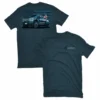 Lincoln Outfitters Men's Short Sleeve Dually Truck T-Shirt Bluesteel Black Heather - LO-140 - T-Shirts