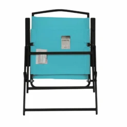 Lincoln Outfitters XL Sling Folding Chair, Aqua - 89-270-0204 - Camp Furniture -The Bold Trek Sales 98bfa7176c95b60c0d5db3565f55deb27c7b63dd 32512020 2