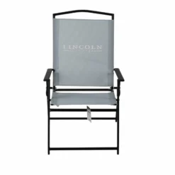 Lincoln Outfitters XL Sling Folding Chair, Gray - 89-271-0204 - Camp Furniture -The Bold Trek Sales 9c1544014121d5942eca591144f4fcf6471fae6d 32512021 3