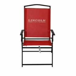 Lincoln Outfitters XL Sling Folding Chair, Oxy Fire - 89-274-0204 - Camp Furniture -The Bold Trek Sales a75403b00d8c5e8056402d73933d4f78131264c4 32512024 3