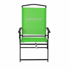 Lincoln Outfitters XL Sling Folding Chair, Green - 89-273-0204 - Camp Furniture -The Bold Trek Sales ac04cd1f3d20d4b348c66ef3bbf2e4607fb70c8f 32512023 4