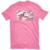 Lincoln Outfitters Ladies Short Sleeve T-shirt Sangria Sunset  - LO-L377 - Long Sleeve Shirts Women's