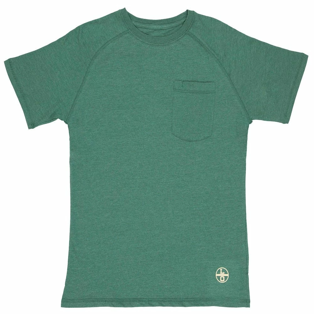Lincoln Outfitter's Short Sleeve Performance Tee Green - RK2PN - T-Shirts 1 Lincoln Outfitter's Short Sleeve Performance Tee Green - RK2PN - T-Shirts