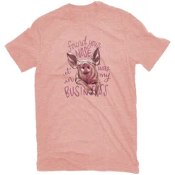 Lincoln Outfitters Ladies Short Sleeve T-shirt Coral Cloud  - LO-L361 - Long Sleeve Shirts Women's