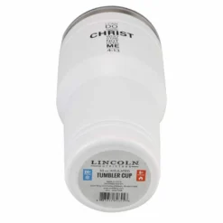Lincoln Outfitters "All Things Through Christ" 30 oz. Religious Tumbler, White - 89-645-0204 - Tumblers -The Bold Trek Sales cdb9d6b1820308fb03d385aabd2d10a5b879c2a5 32631068 4