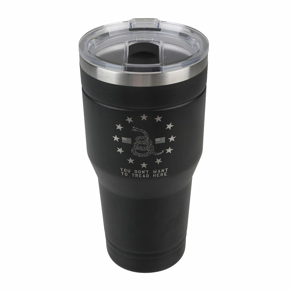 Lincoln Outfitters 30oz Tumbler Black Don't Tread On Me - 32631045 - Tumblers 3 Lincoln Outfitters 30oz Tumbler Black Don't Tread On Me - 32631045 - Tumblers - Image 3