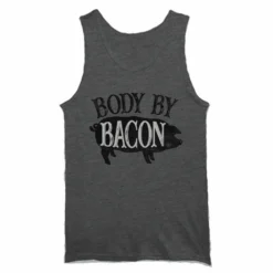 Lincoln Outfitters Men's Body By Bacon Sleeveless T-Shirt - LOT-91 - T-Shirts