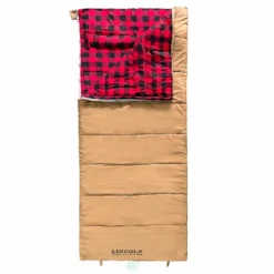 Lincoln Outfitters Traditions Flannel +10 Degree Sleeping Bag - 21SB-0007-6 - Tents & Shelters -The Bold Trek Sales d845ae48b2894e1892f5438567ff4bd0cef5133e 558010017 4