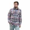Lincoln Outfitters Men's Big and Tall Brawny Flannel Cloud Heather LOFB-E0400CLDBT - Long Sleeve Shirts
