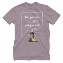 Lincoln Outfitters Ladies Soul Boots Short Sleeve T-Shirt - LO-L185 - T-Shirts