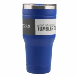 Lincoln Outfitters 30oz. Stainless Steel Blue Tumbler 30LO287 - Camp Kitchen