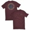 Lincoln Outfitters Men's Short Sleeve Graphic T-Shirt Windsor Wine Dark Heather - LO-61 - T-Shirts